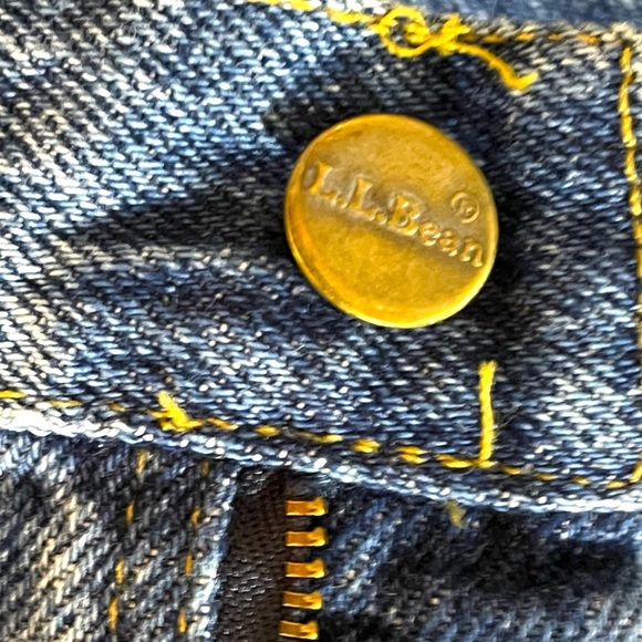 VTG L.L. Bean High Rise Jeans — Union Made | 24” - Picture 4 of 14